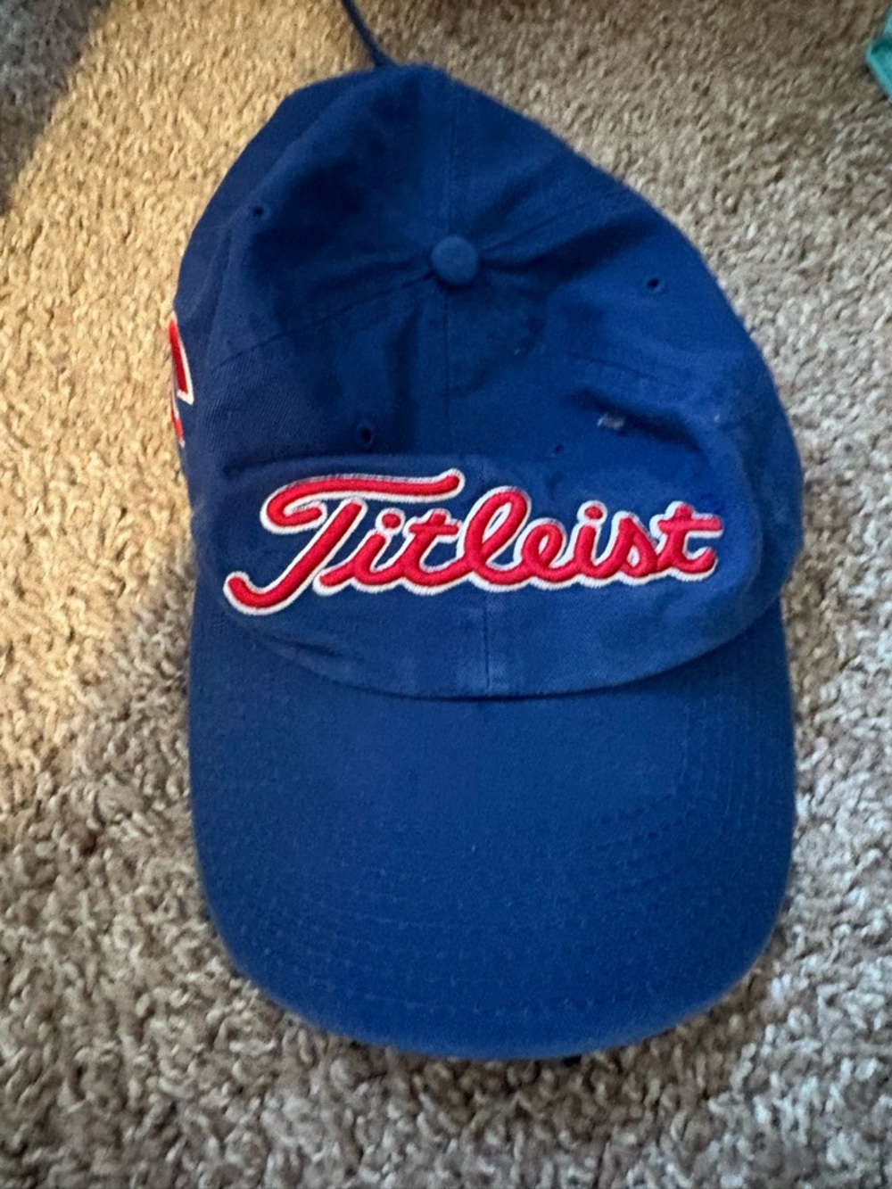 Titleist Blue Embroidered Golf Cap